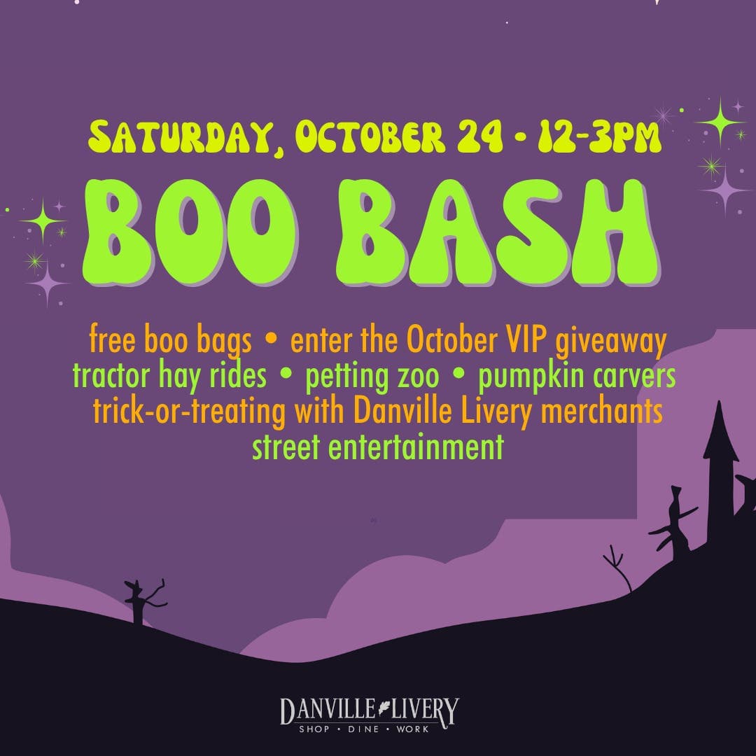 Boo Bash: Halloween party at Danville Livery