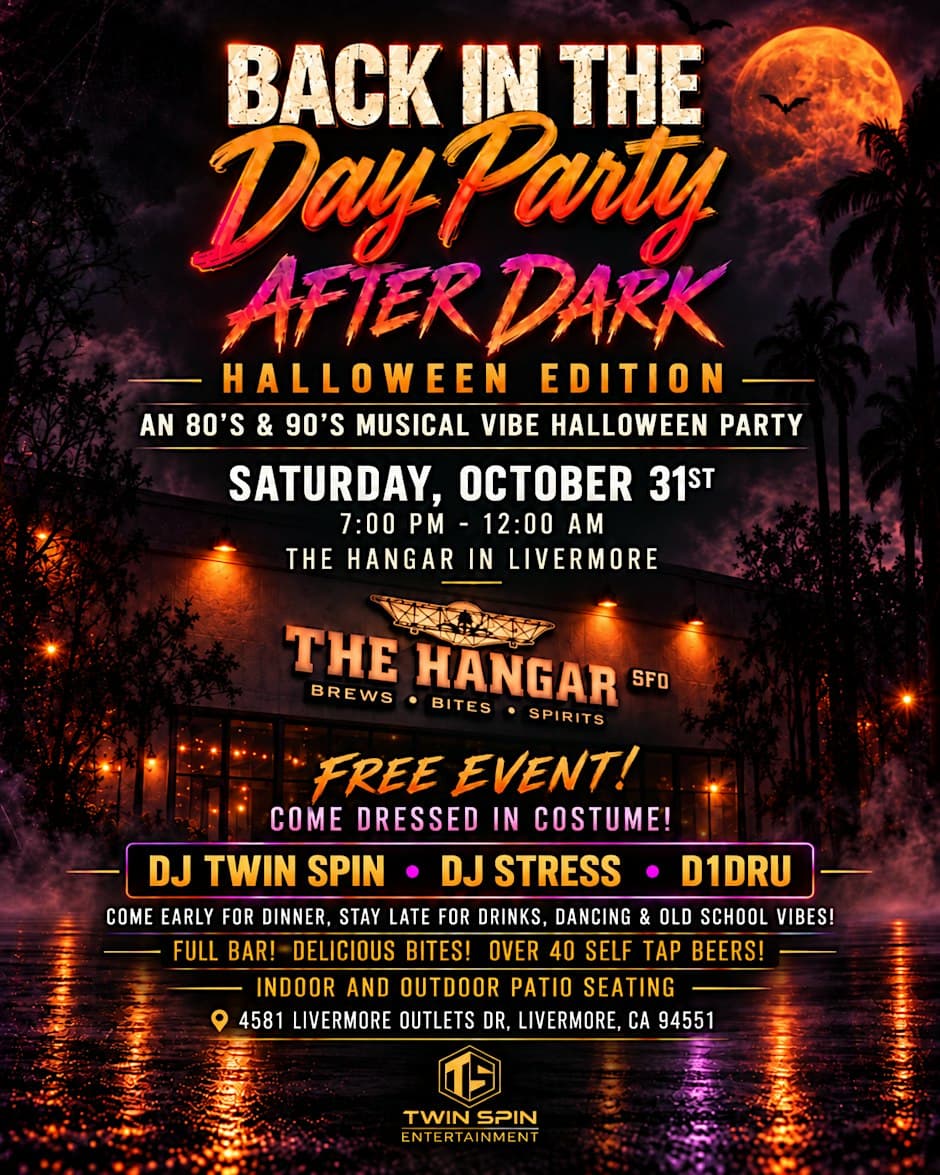 Back in the Day After Dark: '80s and '90s Halloween party