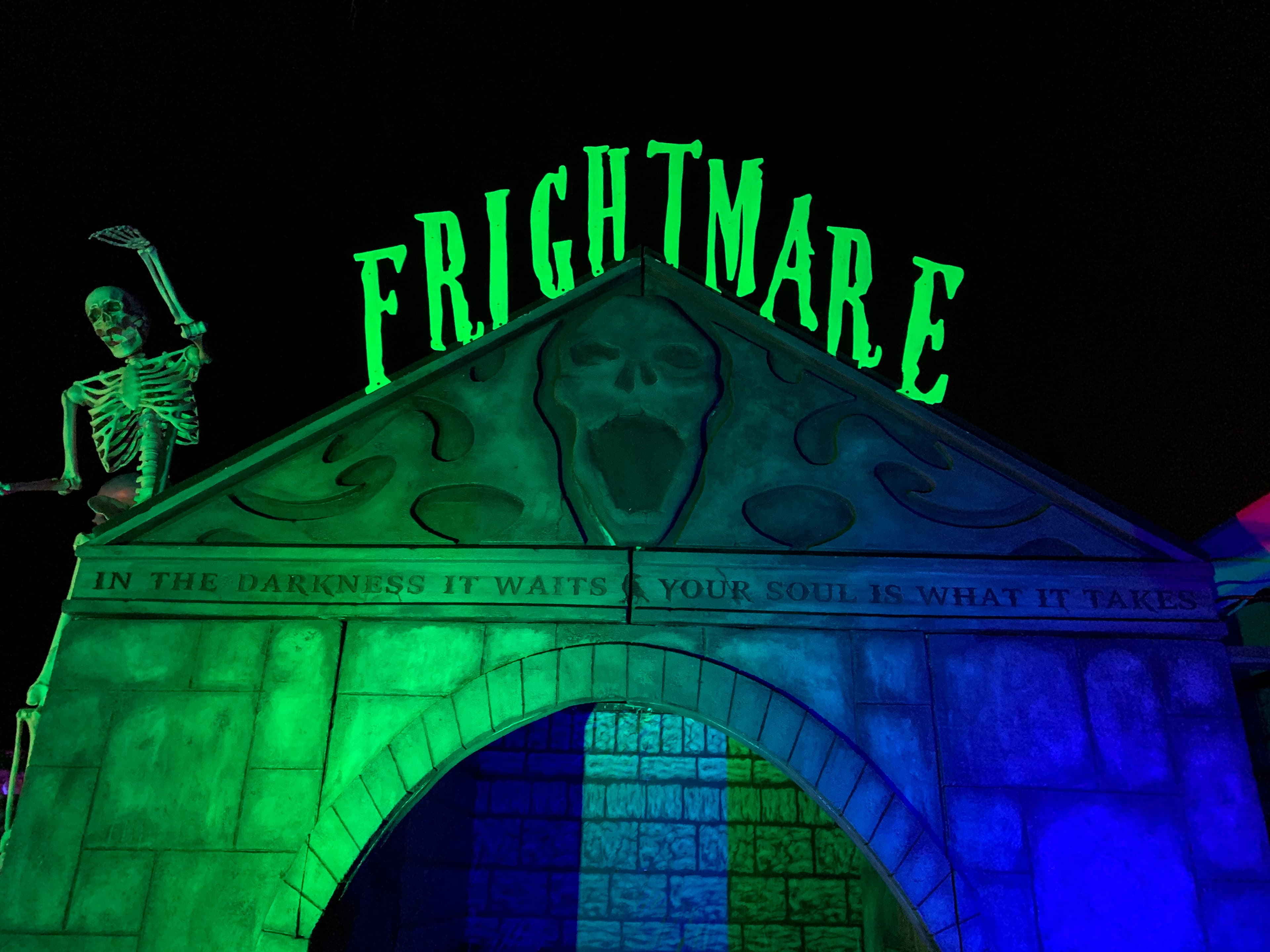 Frightmare: a free home haunted house with live actors