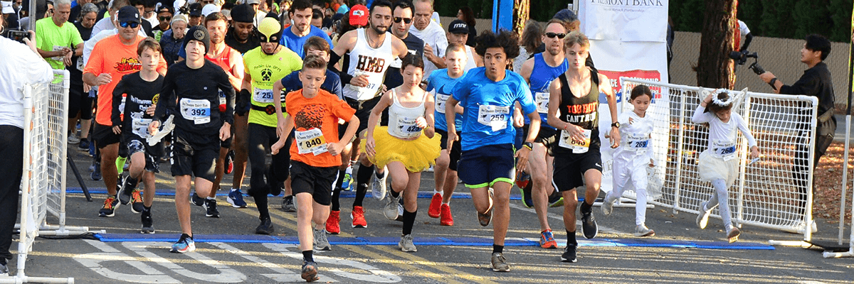 Halloween Spirit Run on Main Street