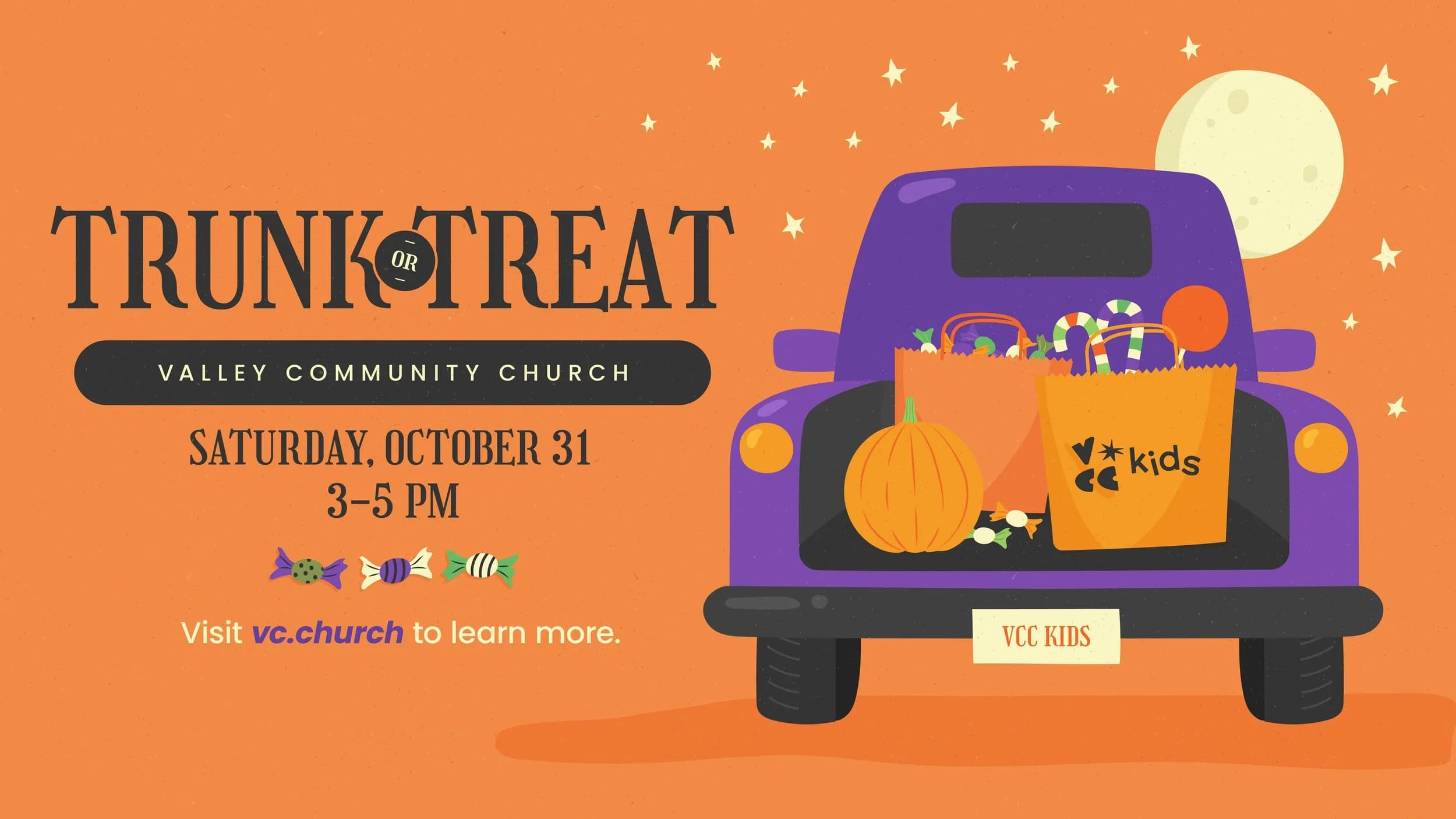 Valley Community Church trunk-or-treat