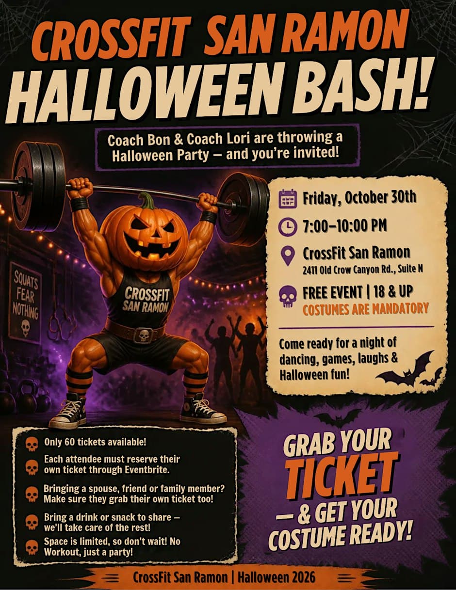 CrossFit San Ramon Halloween bash