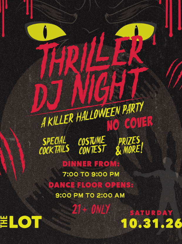 Thriller Night: fiesta de Halloween con DJ en THE LOT